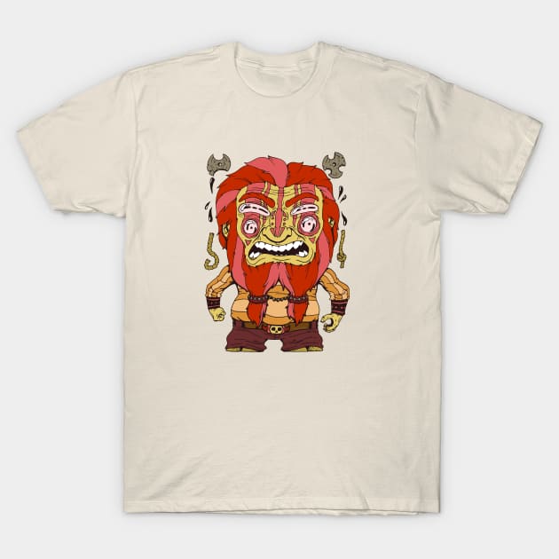 Weird Barbarian T-Shirt by jonathanmor